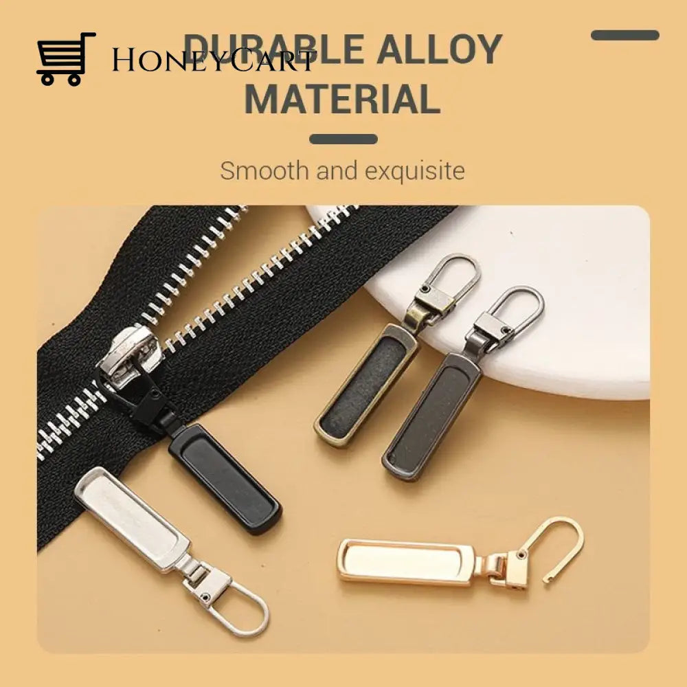 Tool-Free Detachable Stylish Zipper Pull