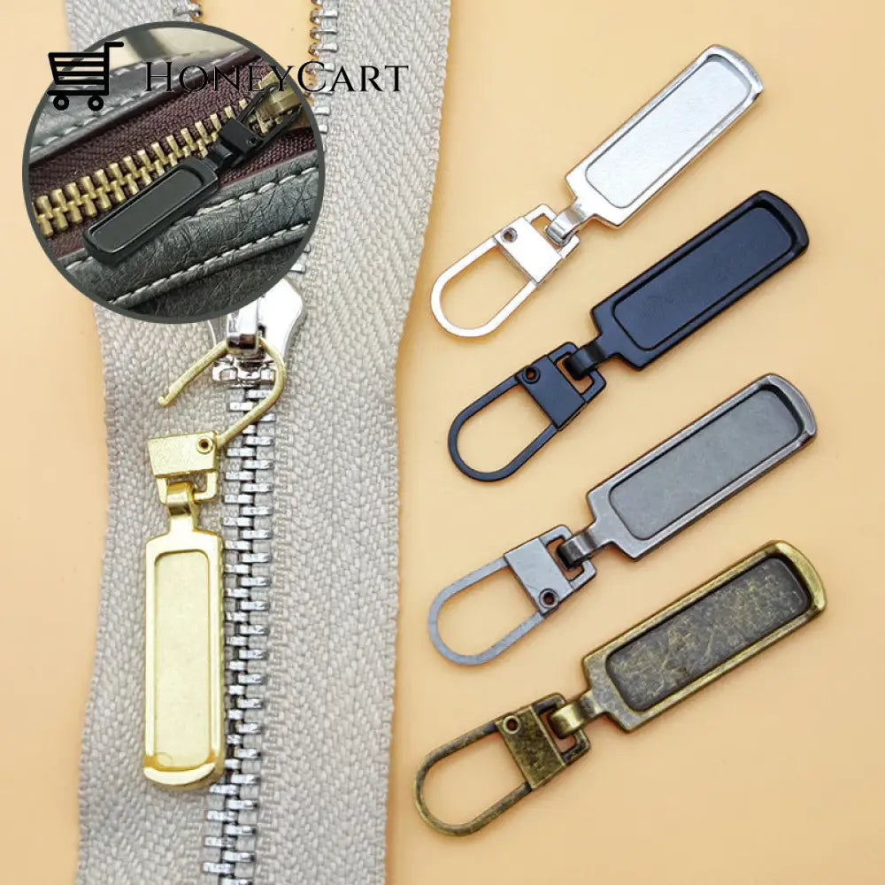 Tool-Free Detachable Stylish Zipper Pull