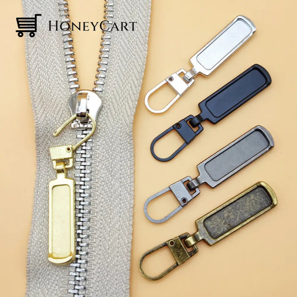 Tool-Free Detachable Stylish Zipper Pull