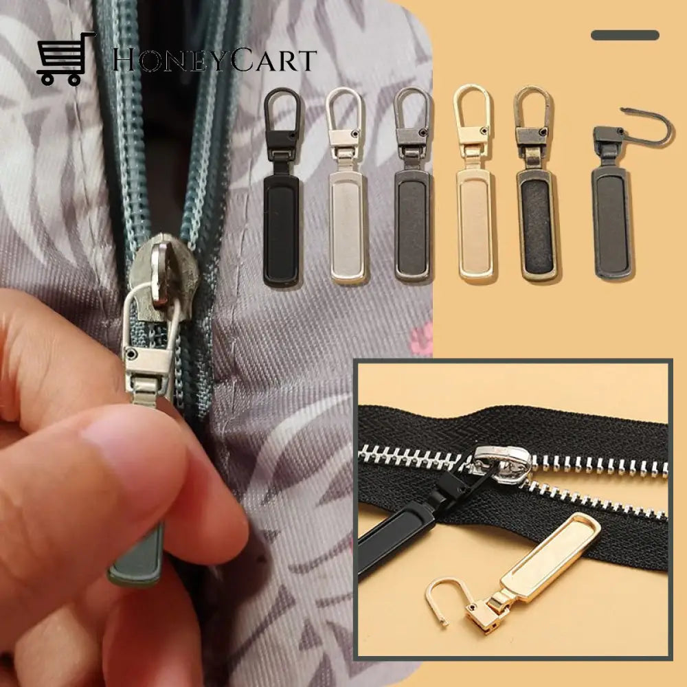 Tool-Free Detachable Stylish Zipper Pull
