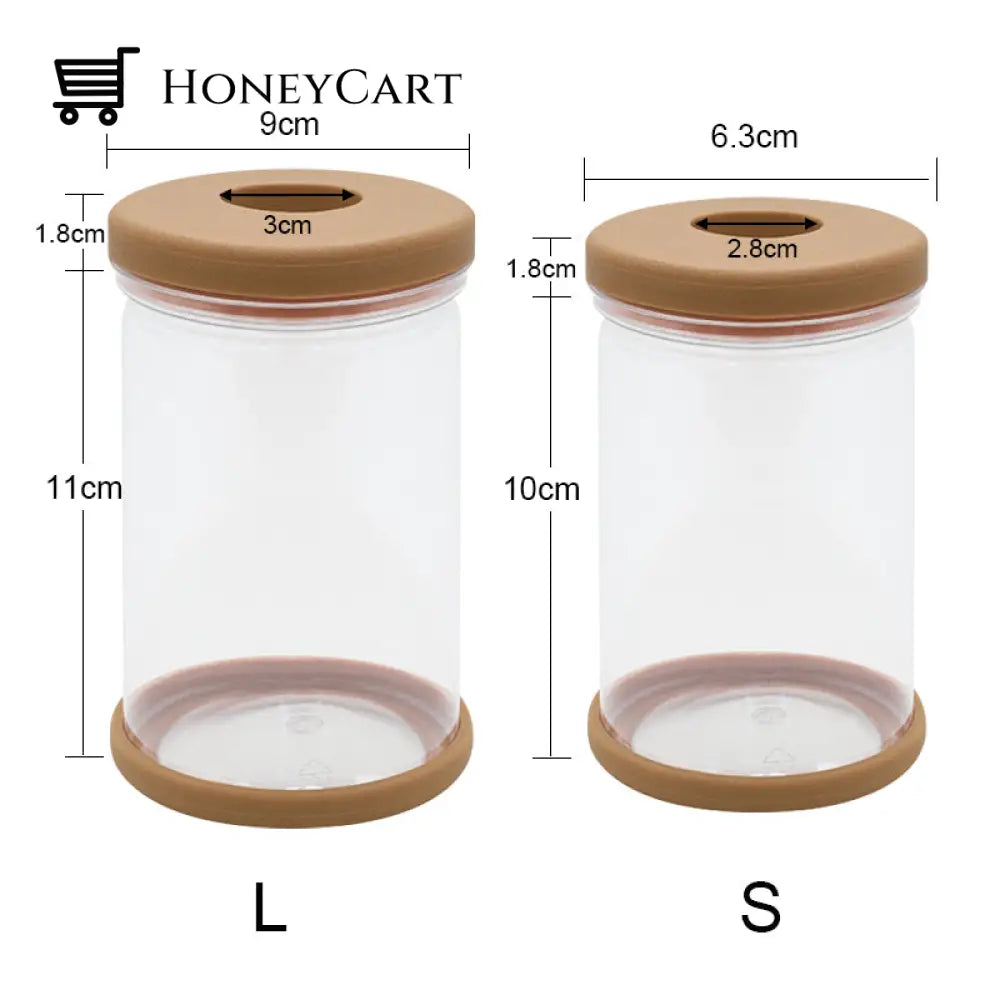 Transparent Hydroponic Flower Pot