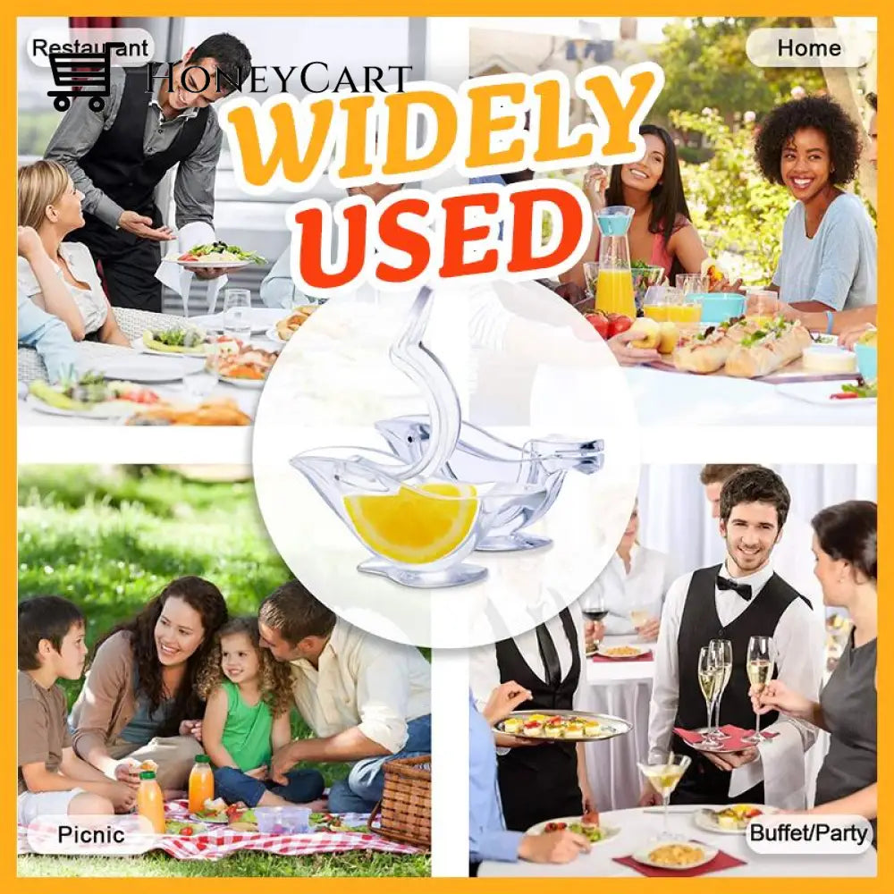 Transparent Manual Lemon Juicer Clip Best Seller