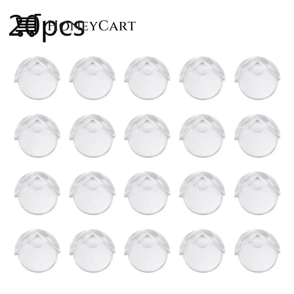 Transparent Safety Corner Silicone Protector 20Pcs Baby