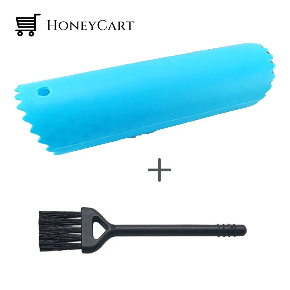 Tube Easy Garlic Peeler Blue Food Peelers & Corers