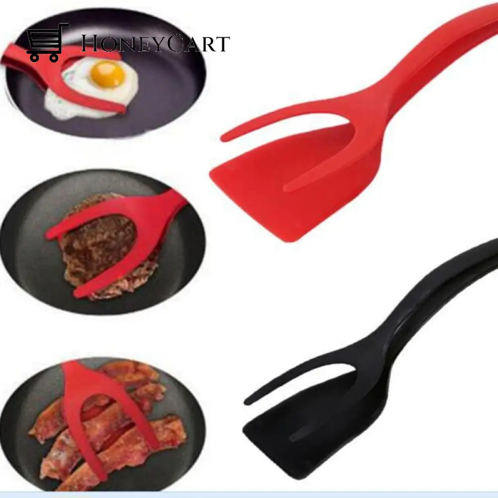 Two-In-One Spatula Frying