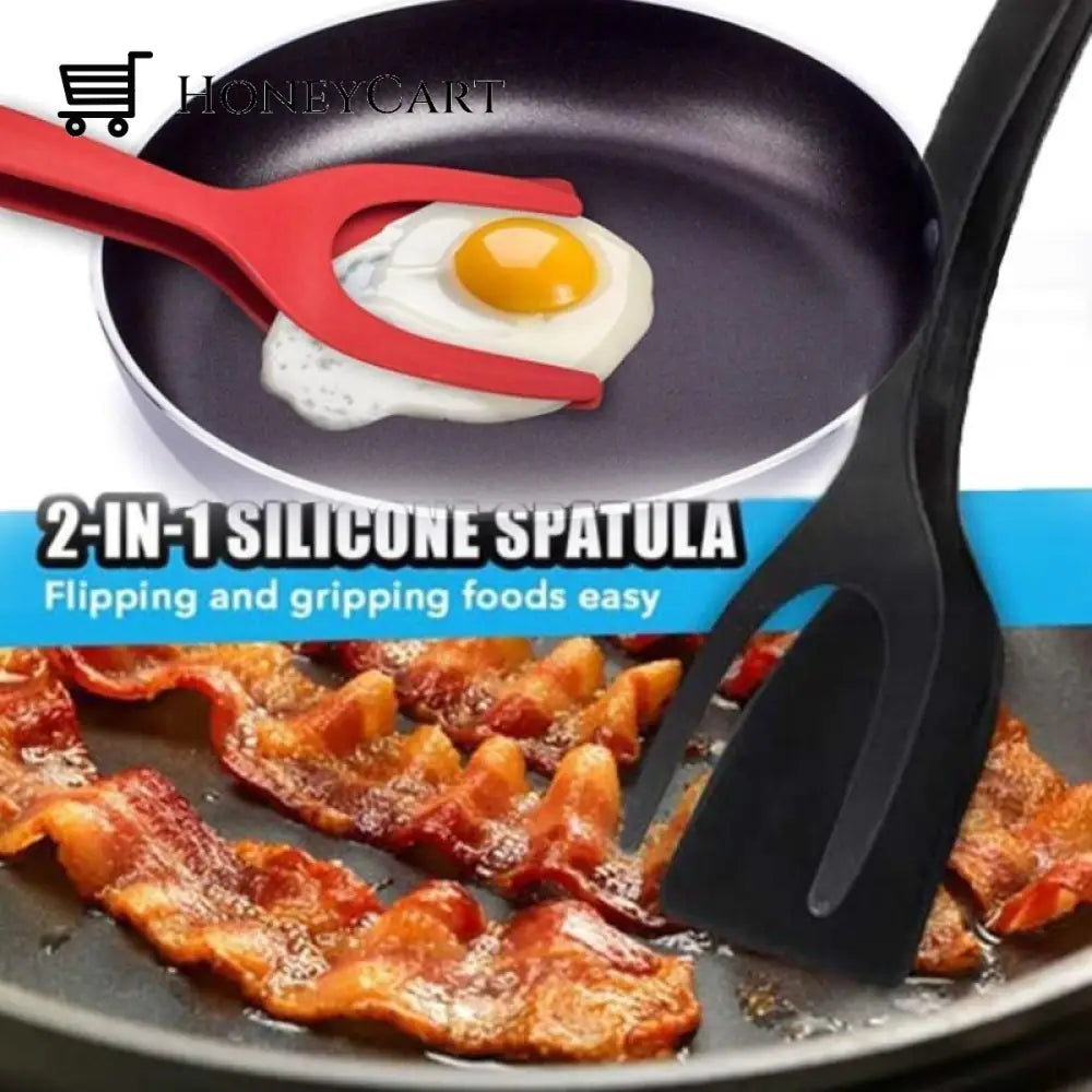 Two-In-One Spatula Frying