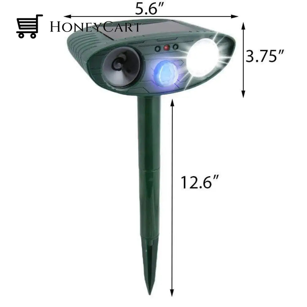 Ultrasonic Deer Repeller - Keep Deers Away Of Your Garden In 48 Hours Wjj-0718