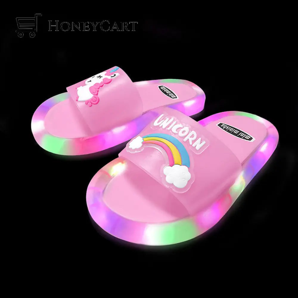 Unicorn Glowing Slippers
