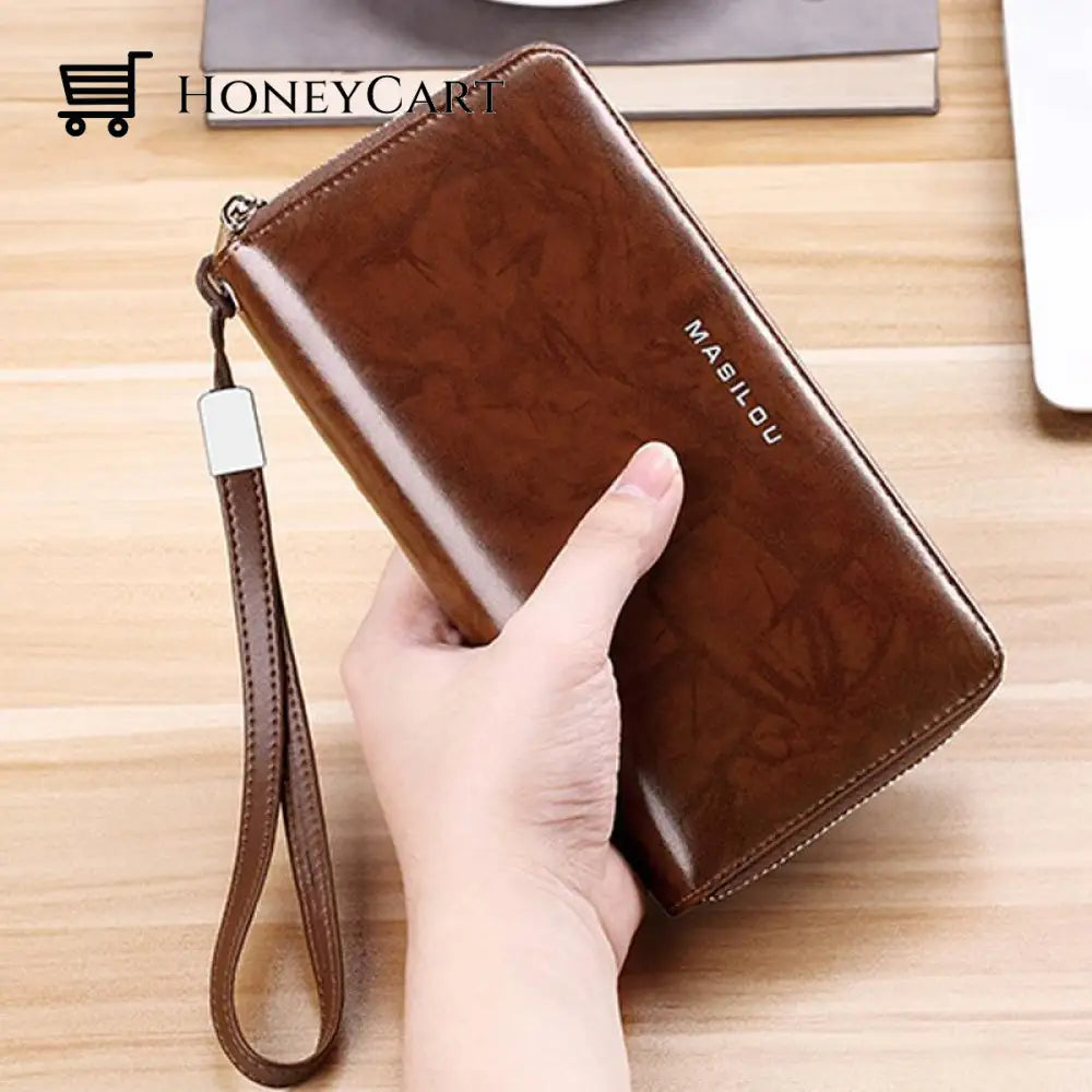 Unisex Rfid Long Wallet Tool