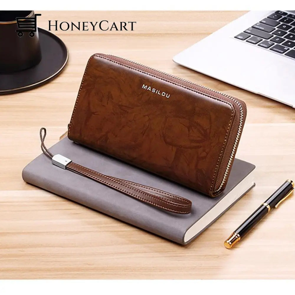 Unisex Rfid Long Wallet Tool