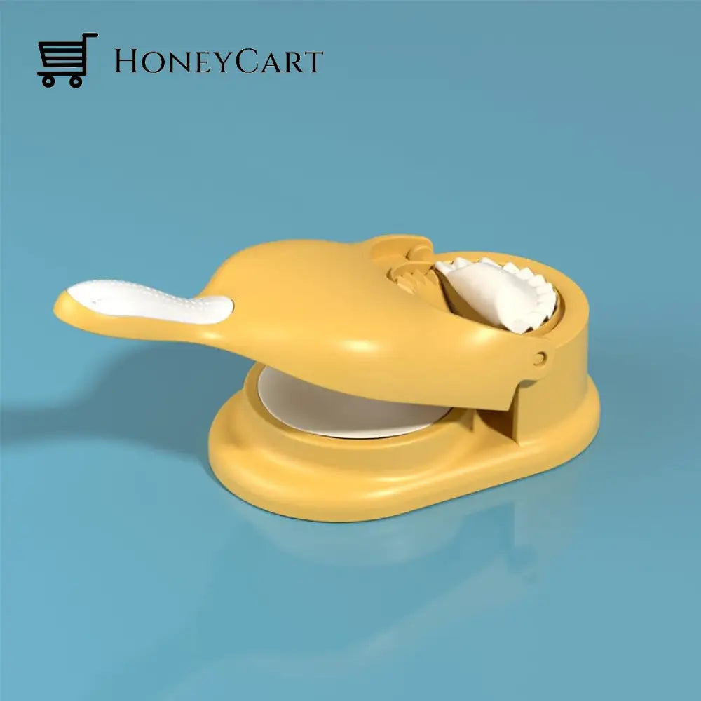 Upgrade 2 In 1 Dumpling Maker Yellow