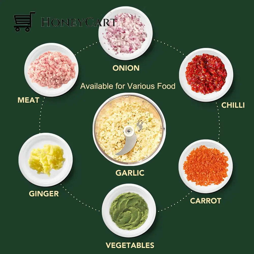 Upgrade Large Capacity Electric Garlic Grinder