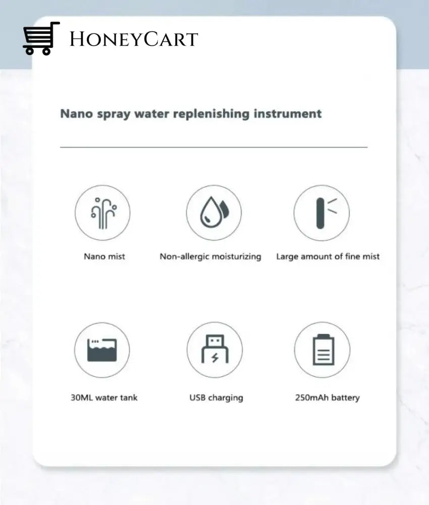 Usb Cartoon Animal Rechargeable Mini Face Steamer Humidifiers