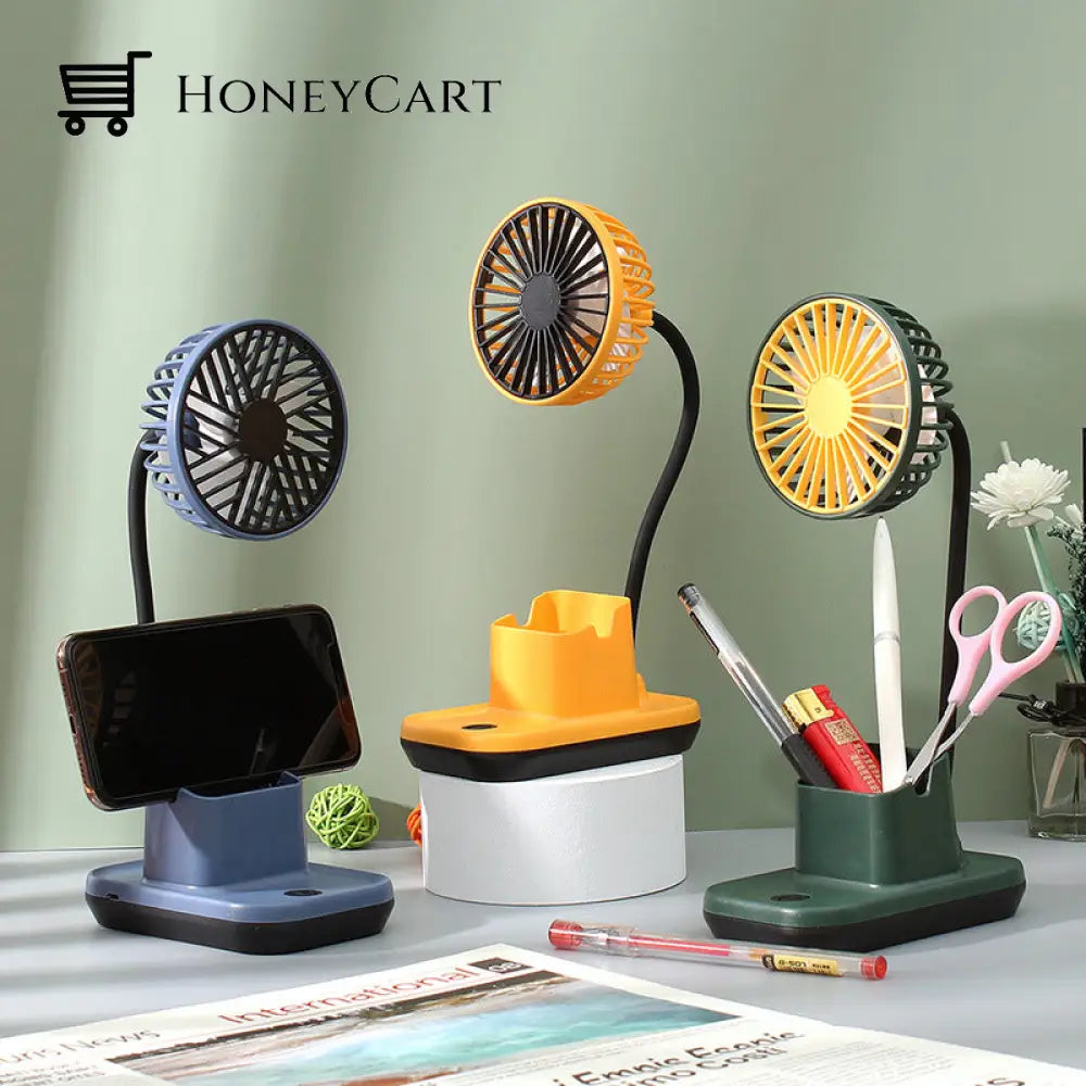 Usb Desktop Mini Fan Plastic