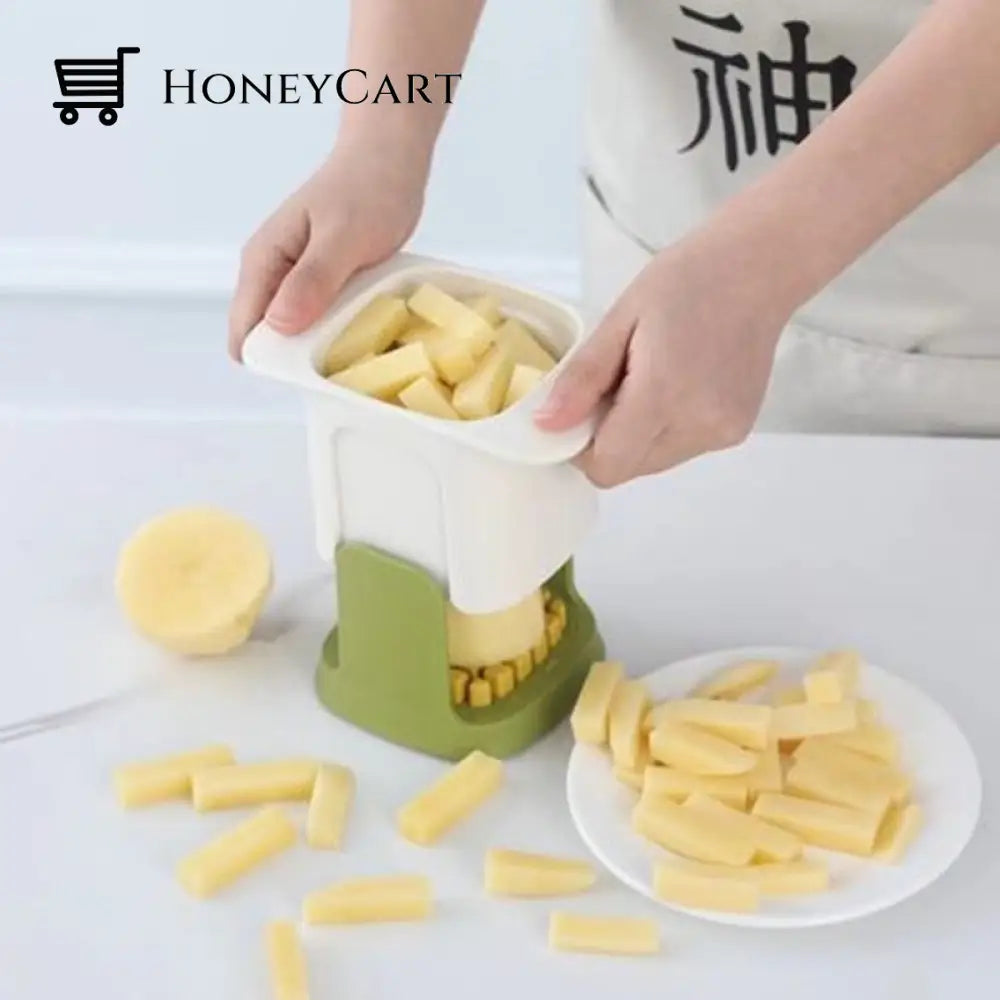 Vegetable Dicing Slicer Tool White Kitchen Slicers