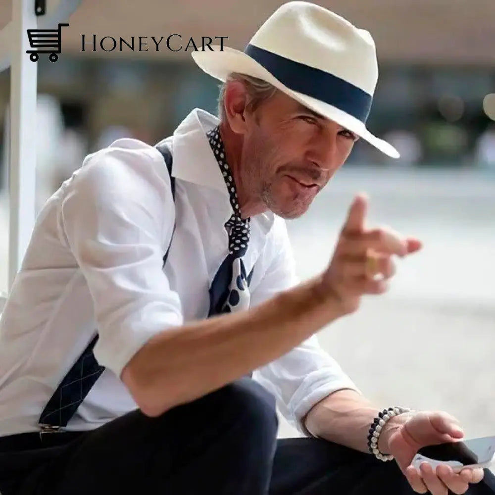 Veneecy Adjustable Classic Panama Hat-Handmade In Ecuador