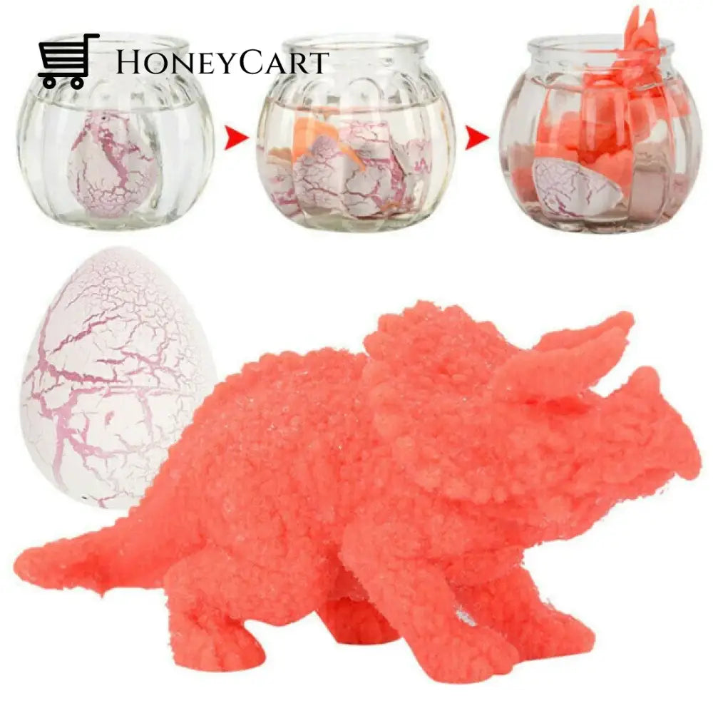 Warm Up For Easter Interesting Watercolor Cracked Dinosaur Hatching Egg.