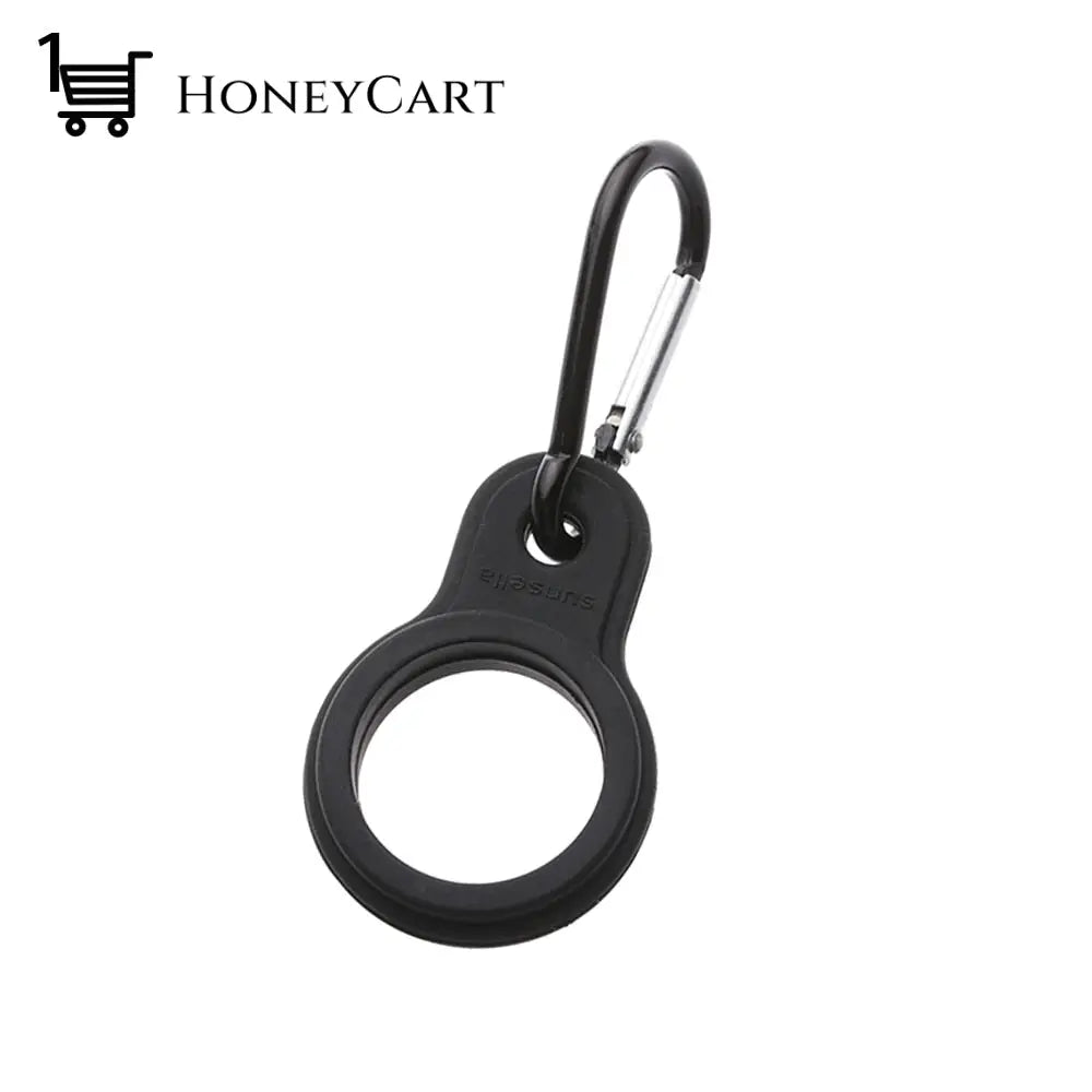 Water Bottle Holder Keychain Black Belt Buckles