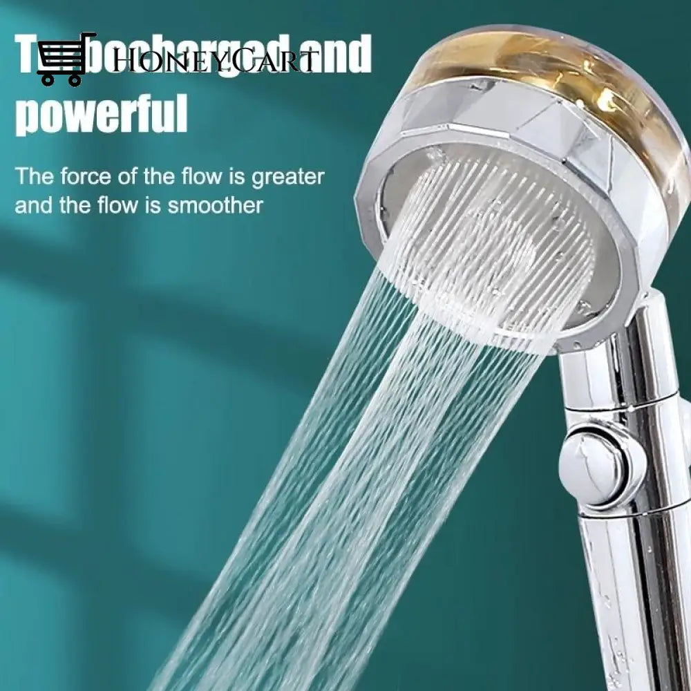 Water Saving Flow 360° Rotating High-Pressure Shower