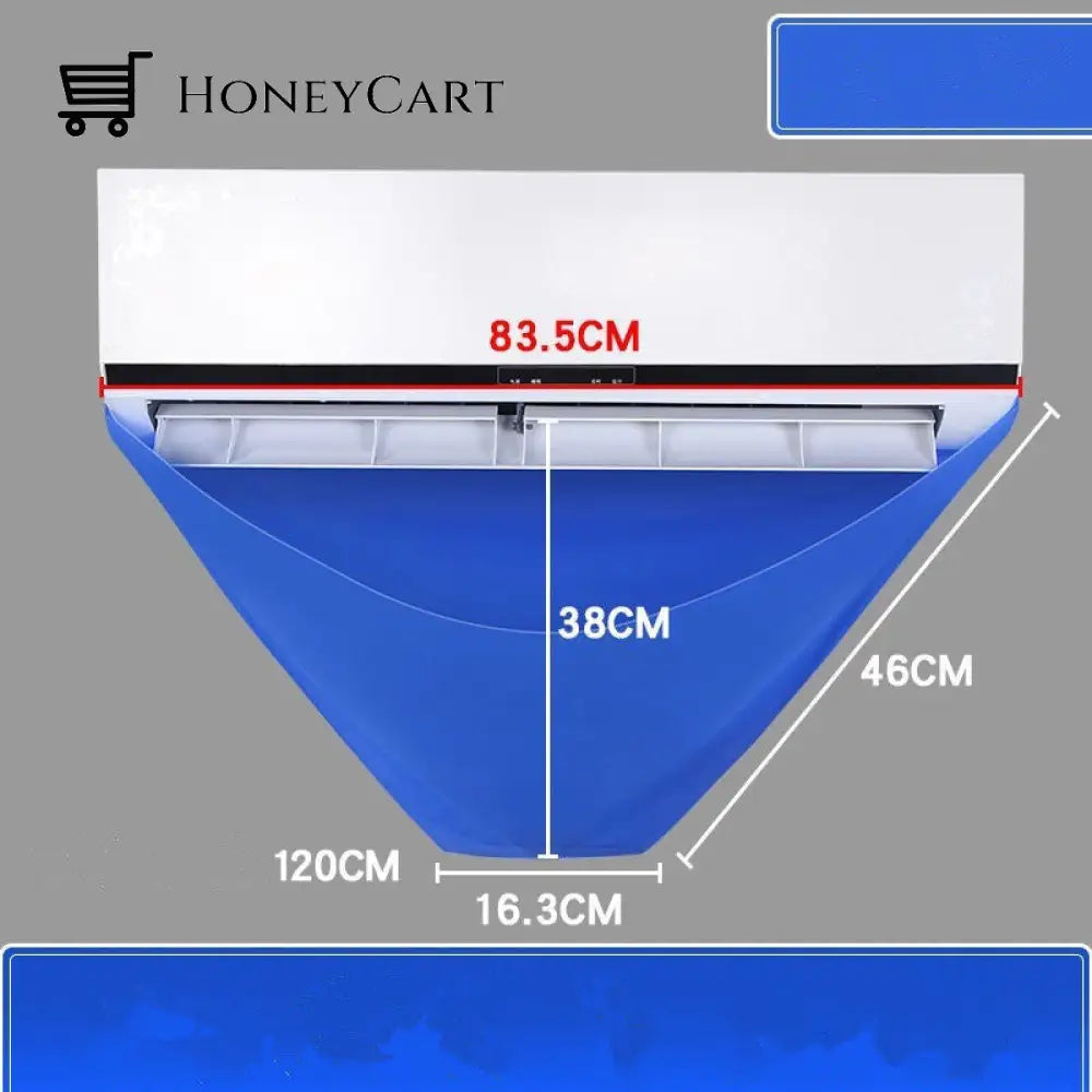 Waterproof Air Conditioner Cleaning Cover Plastic