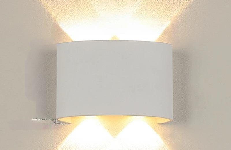 Waterproof LED Outdoor Wall Lamps – Aluminum Wall Light for Indoor & Outdoor Ambiance, Perfect for Living Room & Patio Decor