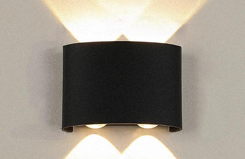 Waterproof LED Outdoor Wall Lamps – Aluminum Wall Light for Indoor & Outdoor Ambiance, Perfect for Living Room & Patio Decor