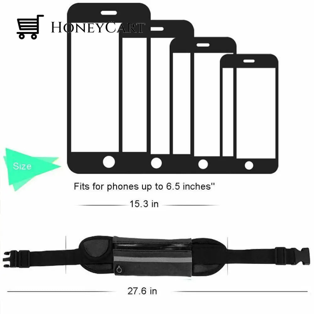 Waterproof Running Waist Belt Bag