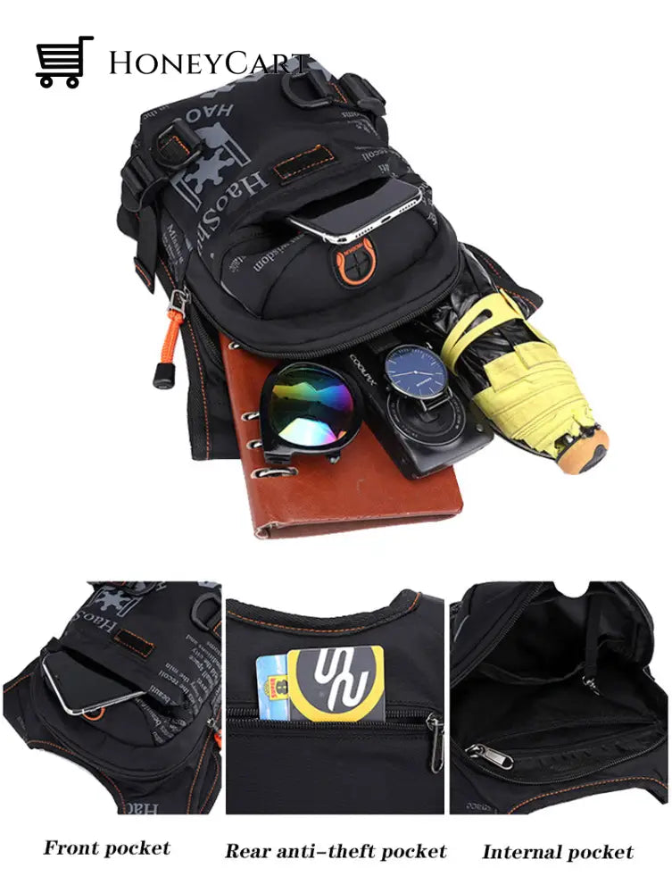 Waterproof Sporty Crossbody Bag Backpacks