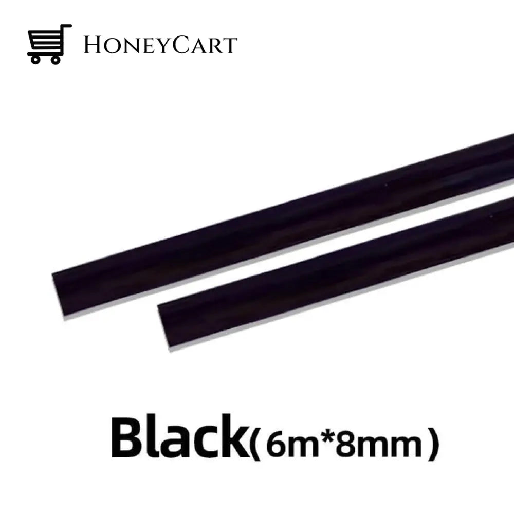 Waterproof Wall Gap Sealing Tape Black