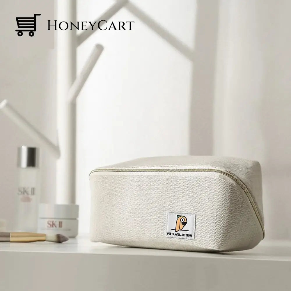 Waterproof Wide Open Makeup Bag Tools