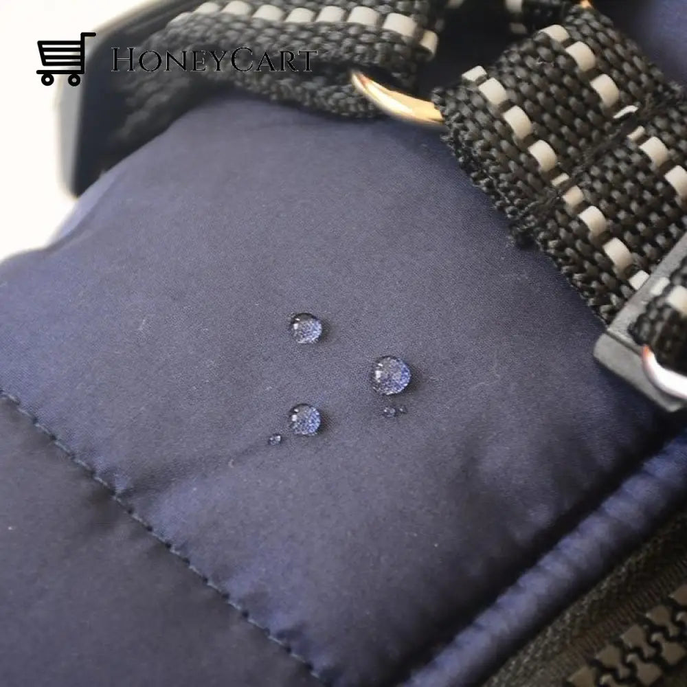 Waterproof Winter Jacket With Built In Harness Tool