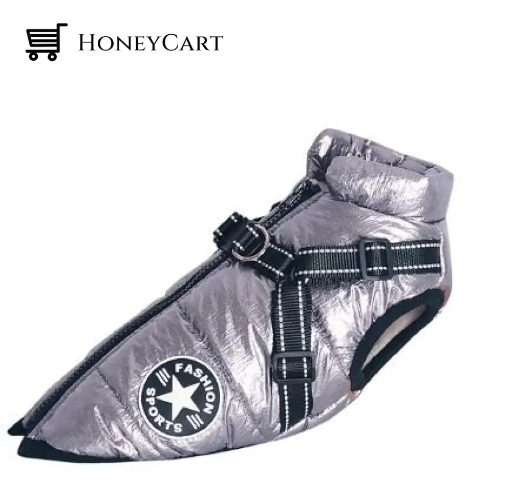 Waterproof Winter Jacket With Built In Harness Tool