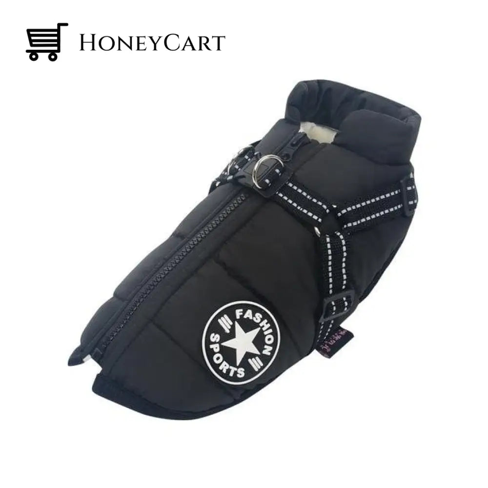 Waterproof Winter Jacket With Built In Harness Tool