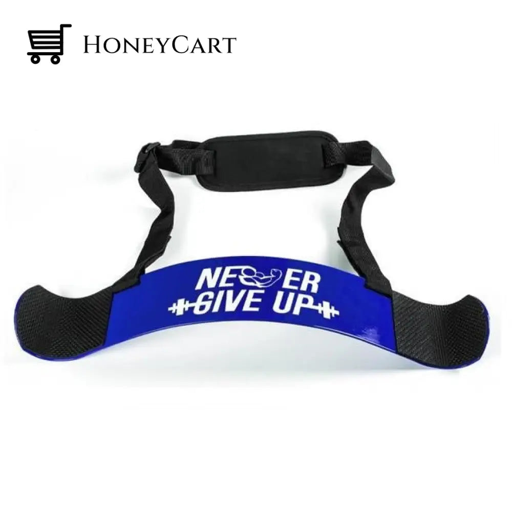 Weight Lifting Arm Blaster - For Biceps & Triceps Blue Fitness