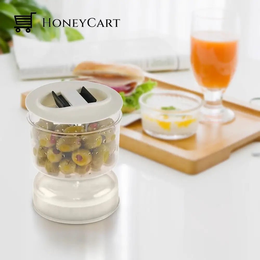 Wet And Dry Separation Pickle Jar Plastic