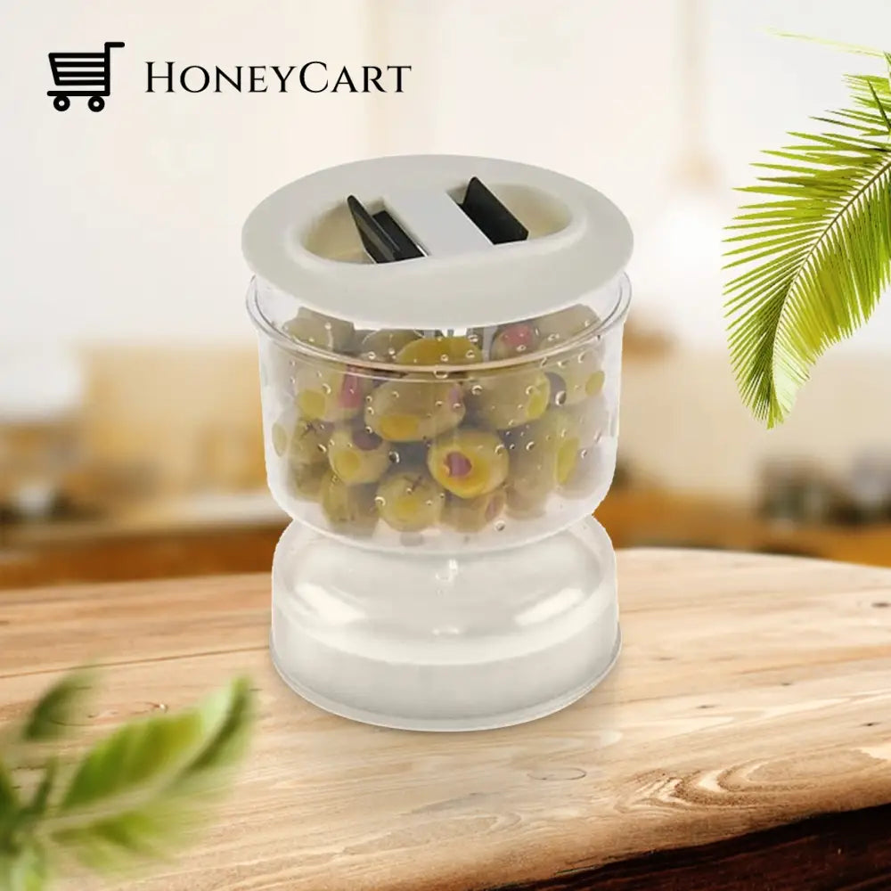 Wet And Dry Separation Pickle Jar Plastic