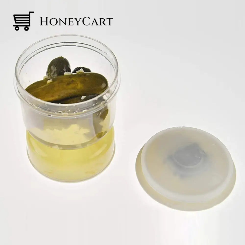 Wet And Dry Separation Pickle Jar Plastic