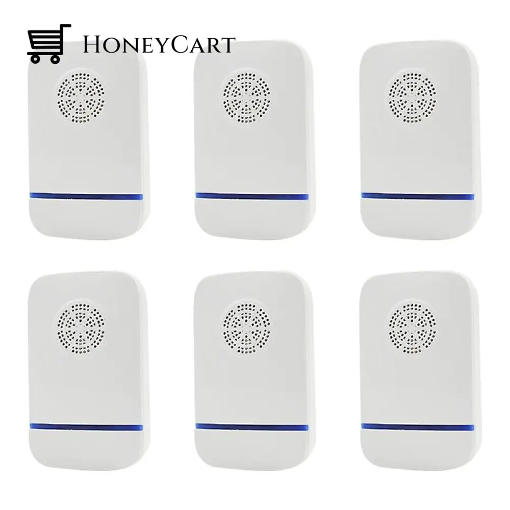 Wide Range Ultrasonic Mice Pest Rodent Repellent Deterrent 6 Pcs