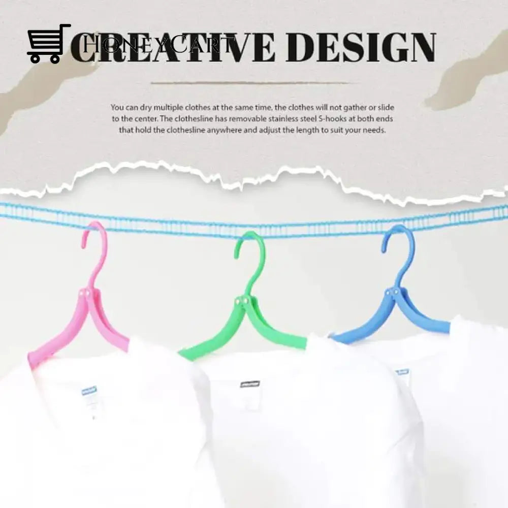 Windproof Non-Slip Clothesline(Buy 3 Get 2 Free Now)