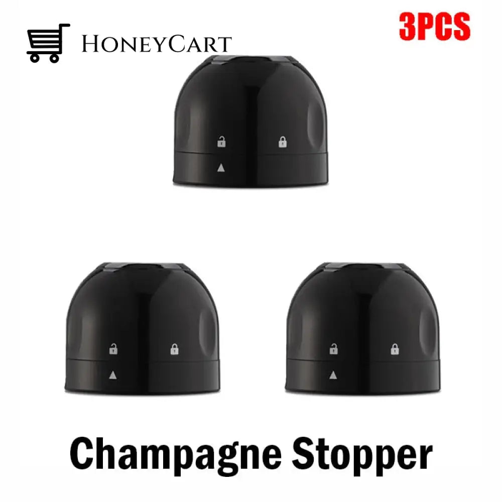 Wine Bottle Stopper Champagne 3Pcs