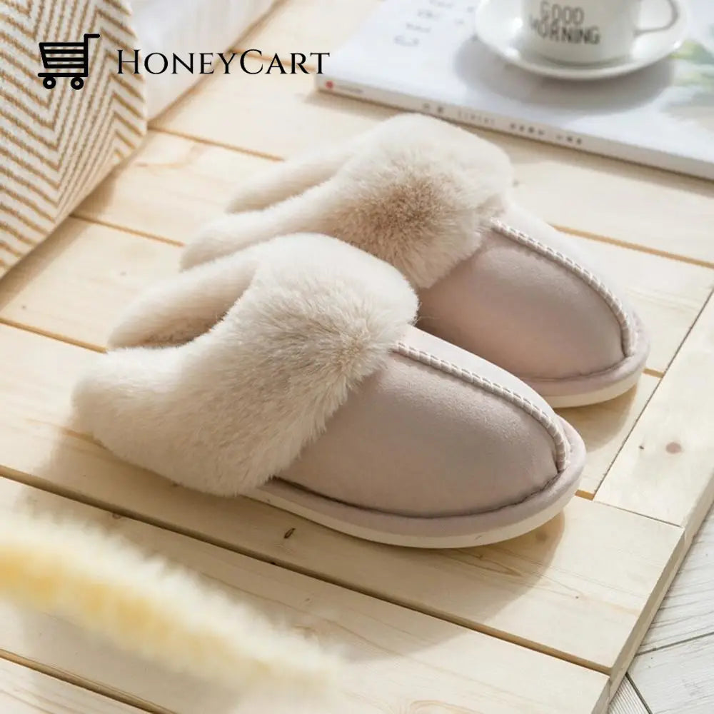 Winter Slippers Beige / Us 5 Tool