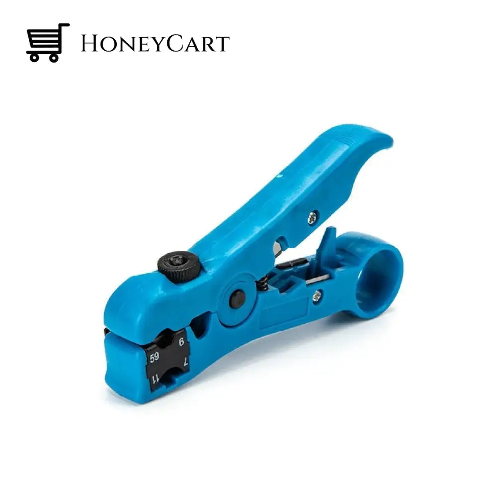 Wire Stripper Cable Cutter Blue Tools