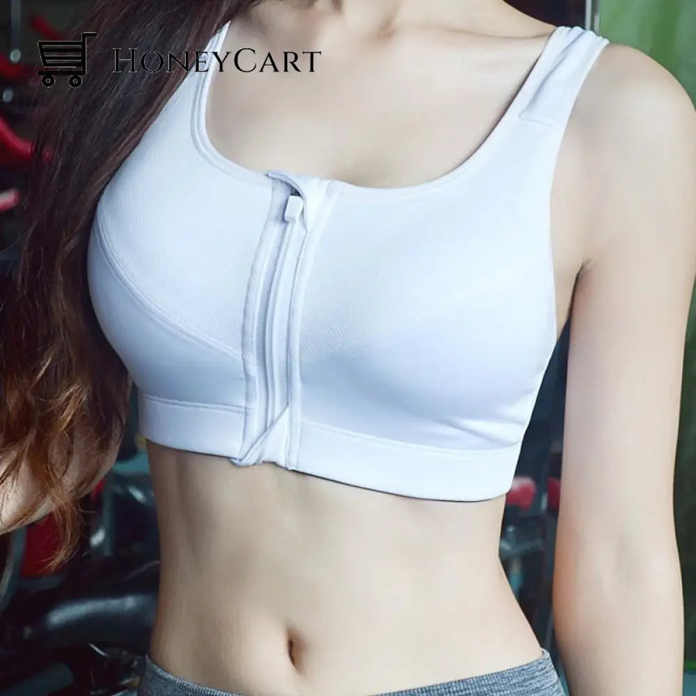 Wirefree Fitness Comfort Bra White / S Beauty & Care