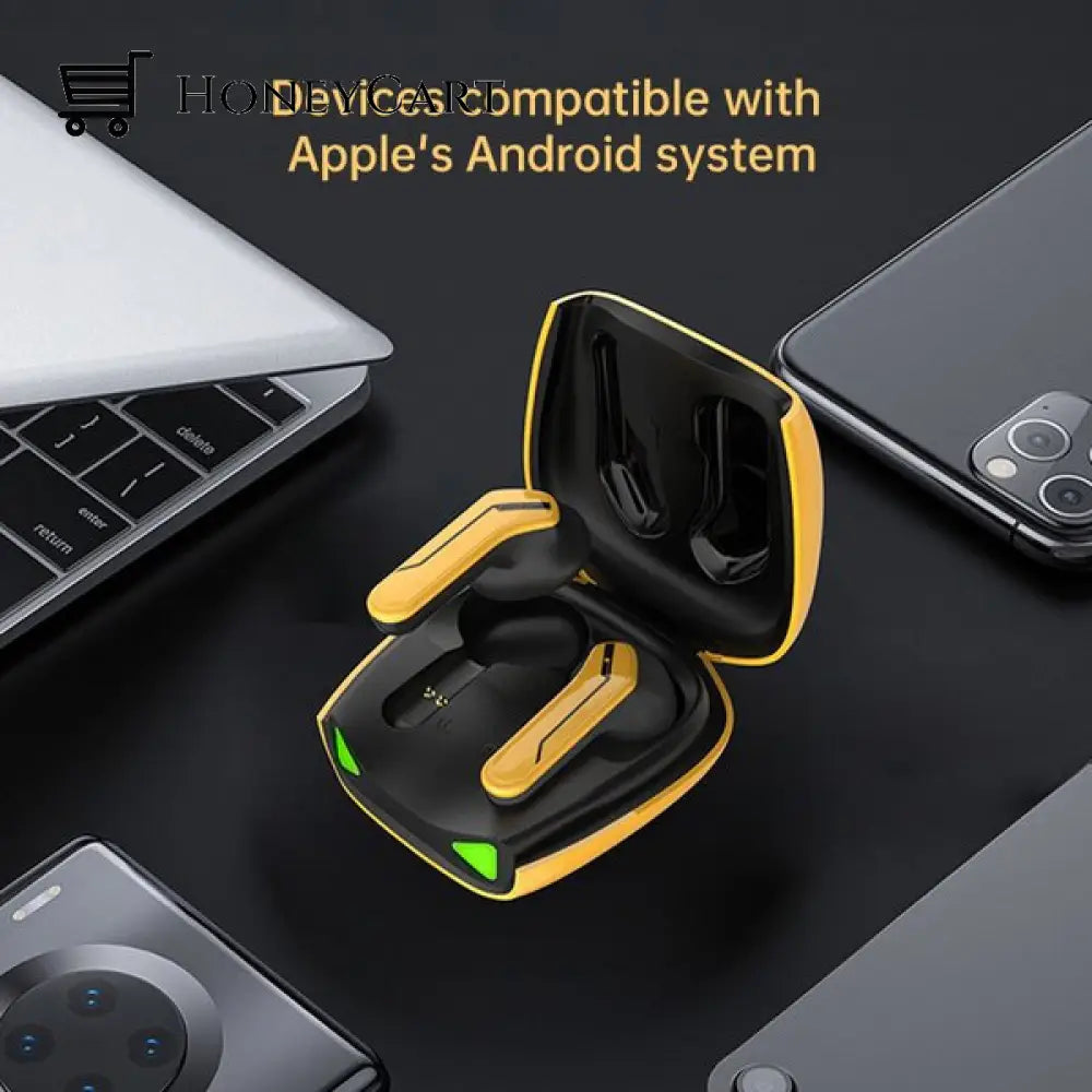 Wireless Ultra-Low Latency Hi-Fi Stereo Sound Noise Cancelling Earbuds