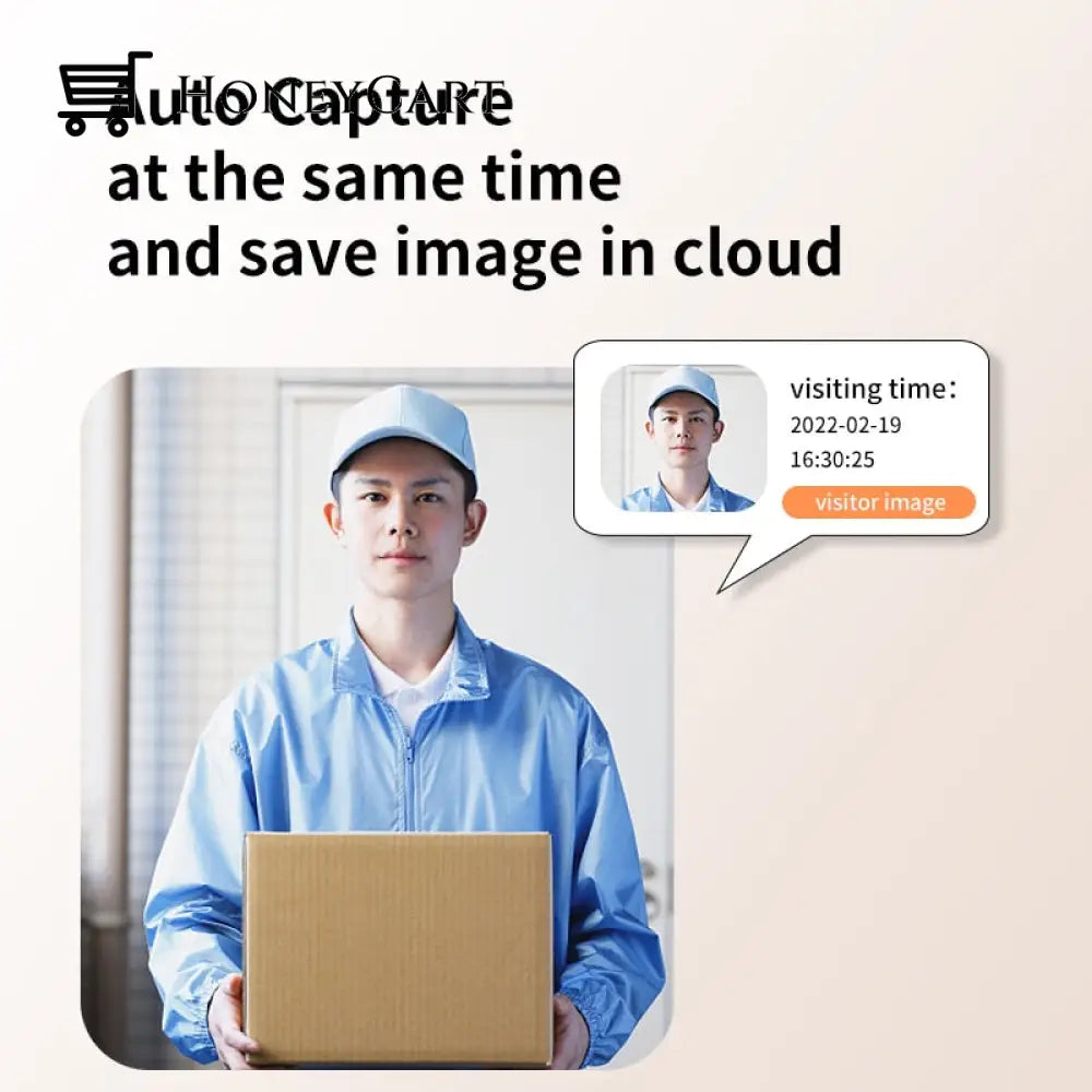 Wireless Video Doorbell With Camera