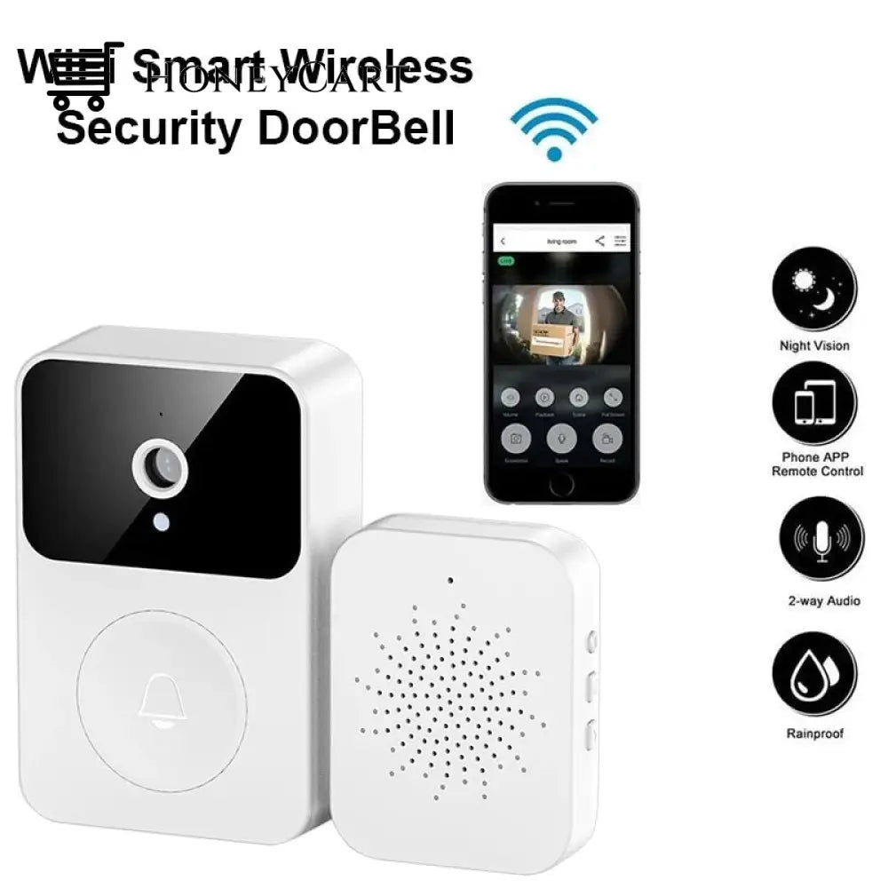 Wireless Video Doorbell With Camera