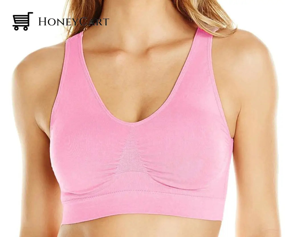 Women Plus Size Bralette Push Up Seamless Wireless Bra Bra