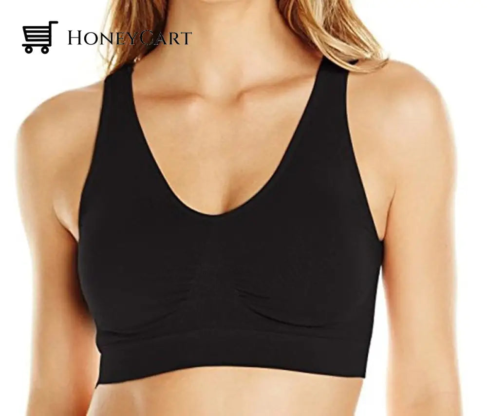 Women Plus Size Bralette Push Up Seamless Wireless Bra Bra