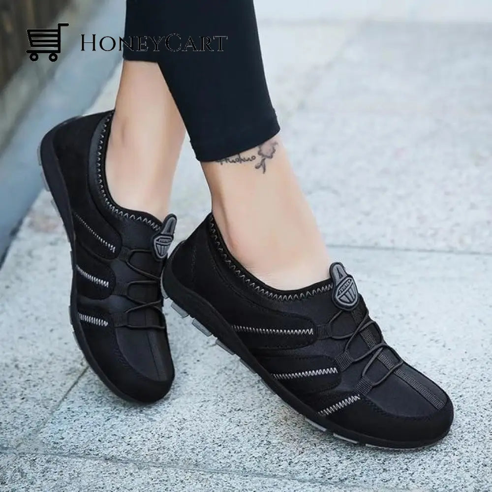 Women Summer Mesh Lightweight Water Sports Shoes Black / 5 Shoes