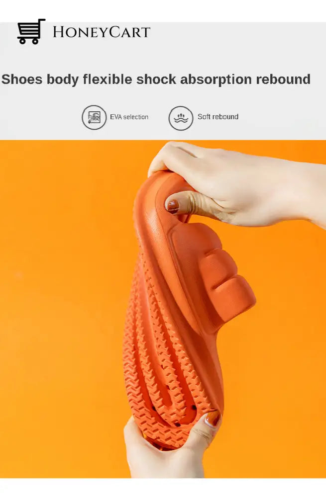 Women Thick Soles Eva Sofa Slides Anti-Slip Indoor Sandals Sandals